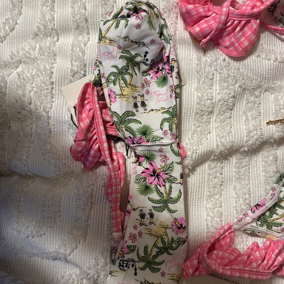 BLACKBOUGH COCO FRIO TESSA RUFFLED TRIANGLE BIKINI - Picture 7 of 8